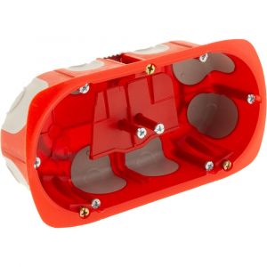 ProTec Bo&icirc;te d'encastrement No Airbox Multimat 2 postes P40mm
