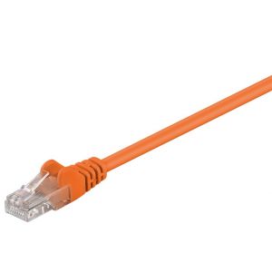 Goobay Câble patch CAT 5e, U/UTP, orange 7,5 m