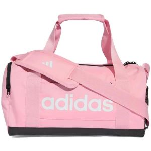 Adidas Mixte Essentials Linear Duffel Bag, True Pink/Black/White, XS