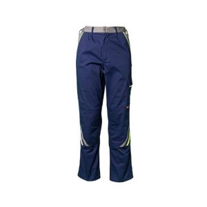 Planam Pantalon Visline 285Grs 2423 (Marine/Jaune - T52)