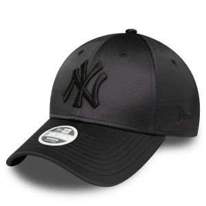 New era 9forty Damen Cap - Satin New York Yankees Noir