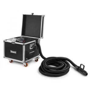 Beamz Professional SNOW5000 - Machine à neige professionnelle, 1500W, réservoir 20l, livré avec flightcase