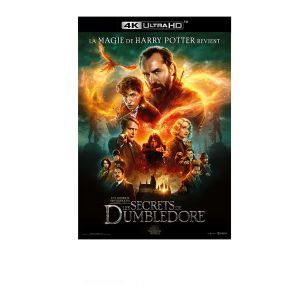 Les Animaux Fantastiques 3 : Les Secrets de Dumbledore Steelbook Blu-Ray 4K Ultra HD