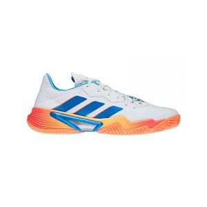 Adidas Barricade Chaussures Toutes Surfaces Hommes - Blanc, Orange