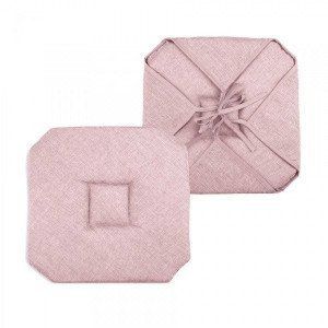 Galette de chaise Bea Rose poudré