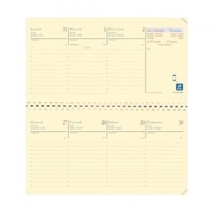 Quo Vadis 422006Q Recharge pour agenda de poche 8,8 x 17 cm