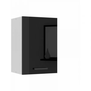 Meuble Haut Cuisine SG40 i Meubles de Cuisine - Mural, Rangements, 1 Porte i Taille: 29,6 x 40 x 58 cm i Armoire Murale avec Poignée en Métal i