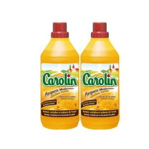 Image de Carolin 3 nettoyants revitalisants pour parquets vitrifiés ou stratifiés (1 L)