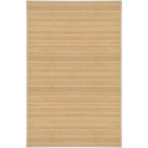 Décoshop26 Tapis en bambou 100 x 160 cm Naturel DEC023984