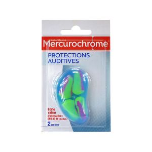 Image de Mercurochrome Protections Auditives 2 paires