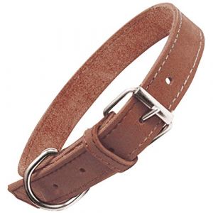 GLORIA Collier en Cuir Nubuck