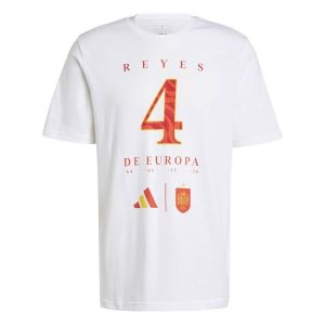 Adidas Espagne Euro 2024 Gagnant T-shirt Reyes De Europa - Blanc, pointure Medium - ['Blanc'] - Taille Medium