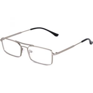 Xlab Unisex MAURITIUS Cadres Vista Métal Argent Carré Anti-lumière bleue