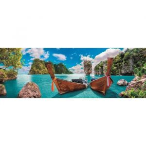 Puzzle panorama adulte 1000 pieces paysage coin paradisiaque de phuket : mer - collection pays thaïlande