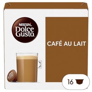 Nescafé Dolce Gusto Café au Lait, Lot de 3