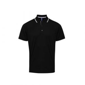 Image de Premier Polo - Hommes (M) (Noir/Blanc) - UTRW5520