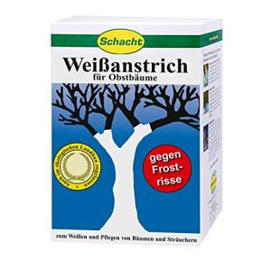 Schacht Baie 1 weis901 Blanc Peinture 1 kg pour Arbres fruitiers Contre Frost Fissures