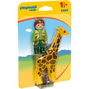 Playmobil Soigneur avec girafe - 9380