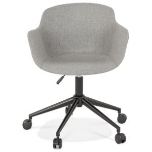 Image de Fauteuil Gris Clair design STAFF