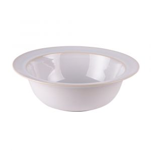 Table passion Saladier 31 cm Rondo - Blanc - Grès
