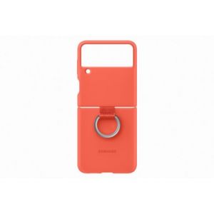 Image de Samsung Coque Flip 3 Silicone anneau orange