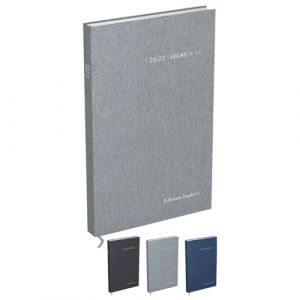 Lecas Agenda 1 jour par page €/centimes 14 x 22 cm couleur aleatoire