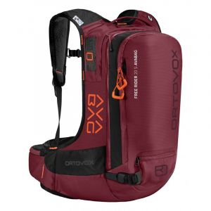 Image de Ortovox Free Rider 20 S Avabag Kit - Sac à dos airbag taille 20 l, dark blood