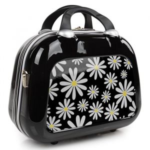 Image de Vanity Case Rigide 133635 Daisies Noires