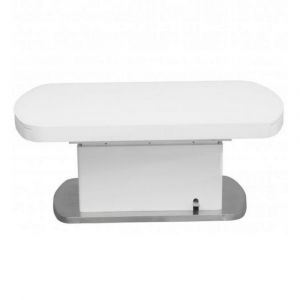 Inside75 Table basse relevable DOUBLE SET blanc
