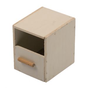 Nichoir exotiques 1/3 ouvert voliere Duvoplus