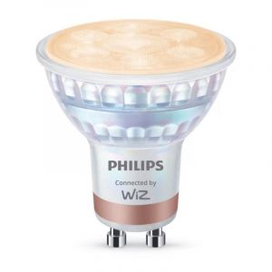 Philips Ampoule intelligente PHI WFB 50W GU10 GLASS Wi-Fi Bluetooth 345 lm blanc