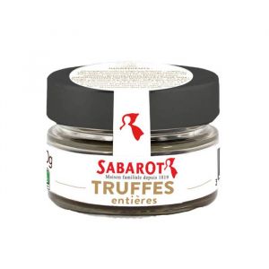 Sabarot Truffes noires entières pot 12.5g
