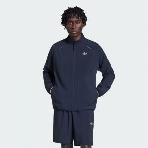 Adidas Originals Veste de surv&ecirc;tement TECH TREFOIL ESSENTIALS FZ HOOD, pointure Medium - Taille Medium