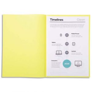 Exacompta Sous-chemise Super 60 - 60 g - jaune canari - 22 x 31 cm - paquet de 250