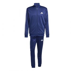 Adidas Survêtement Sportswear Basic French Terry 3 bandes bleu marine blanc - XL