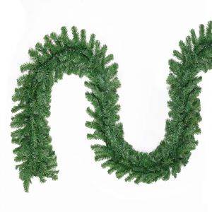 Salcar Guirlande de Noël artificielle 10 m 840 branches Ø 26 cm sapin décoratif intérieur et extérieur