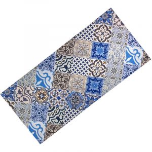 Tapis de passage pour CUISINE Tapis de passage antid&eacute;rapant majolique fabriqu&eacute; en Italie Cm. 50x200