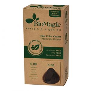 BioMagic Hair Color Cream 60 ml Permanent colour (5.00)
