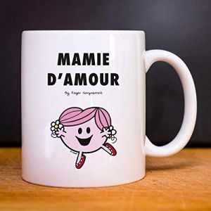 Monsieur madame Mug MAMIE D'AMOUR - Mug céramique de qualité. Mug imprimé en France