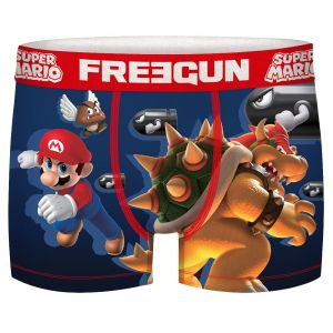 Freegun Boxer Microfibre Super Mario End Level