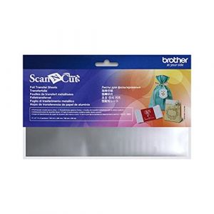 Brother Feuilles de transfert métalisées Argent CA