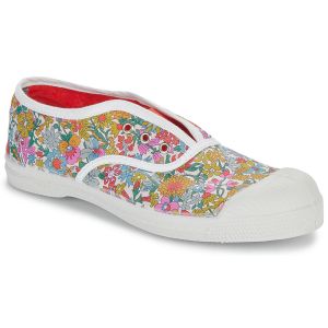 Bensimon Baskets basses enfant TENNIS ELLY LIBERTY Multicolore - Taille 30,31,32,33,34,35