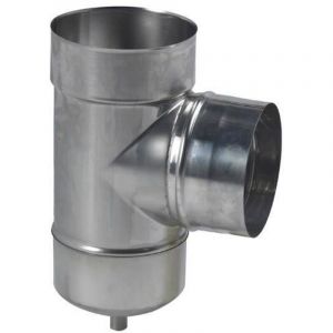 Joncoux Té avec purge inox 304 D.150mm à 156