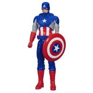 Hasbro Figurine Avengers : S&eacute;rie H&eacute;ros Titan Captain America 30 cm