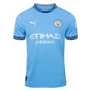 Image de Puma Manchester City Maillot Domicile 2024/25 Enfant, pointure 116 cm - ['Bleu'] - Taille 116 cm