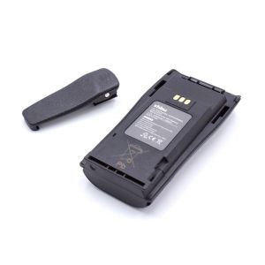 Vhbw Batterie compatible avec Motorola CP200XLS, CP250, CP340, CP360, CP380, DP1400, EP450 radio talkie-walkie (2500mAh, 7,2V, NiMH) - avec clip de
