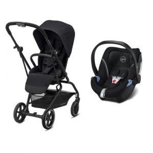 Cybex Poussette duo model Eezy S Twist- 2 BLK Aton 5 Deep - Noir