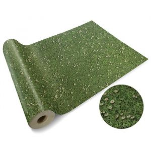 Revêtement de sol pvc 3D Moonlight Vinyle Marguerites 200 x 50 cm