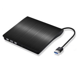 Shot Lecteur/Graveur CD-DVD-RW USB 3.0 pour PC ACER Branchement Portable Externe (NOIR)