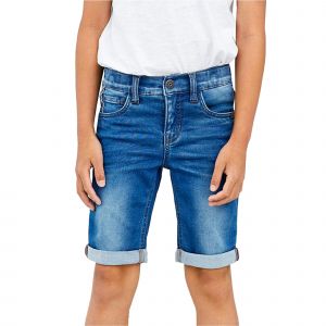 name it Jeans Shorts Theo Dnmclas 140 cm Medium Blue Denim
